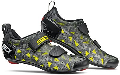 Превью  Велоботинки шоссейные SIDI T-5 Air Carbon Comp Серый/Жёлтый/Чёрный